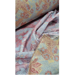 Jacquard Gobelem Dupla Face Tapecol Floral