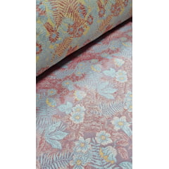 Jacquard Gobelem Dupla Face Tapecol Floral