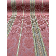 Jacquard Gobelem Pesado Adamascado Tapecol Goiaba