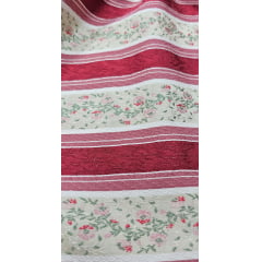 Jacquard Gobelem Pesado Listrado Marsala