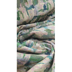 Jacquard Gobelem Pesado Verde Militar
