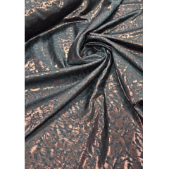 Jacquard Metálico Adamascado Bronze