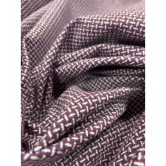 Tweed Pesado Multicolor Roxo 9003