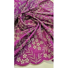 Layse Bordada Bicolor Fucsia Modelo ST01