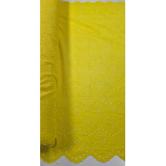 Layse Bordada Florença com Bico Amarelo Ouro