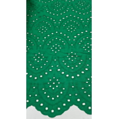 Layse Bordada Florença com Bico Verde