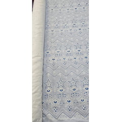 Layse Bordada Premium Off White Lucky