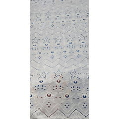 Layse Bordada Premium Off White Lucky