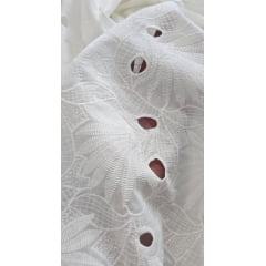Layse Bordada Premium Off White V22298