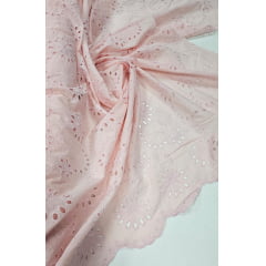 Layse Bordada Rosa Bebê Modelo N42