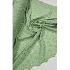 Layse Bordada Verde Menta Modelo I82 