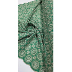 Layse Indiana Verde Bandeira com Kaki