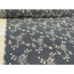 Layse Jeans Bordada BTJ  4 ESCURO