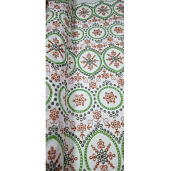 Layse Marroquina Multicolor Verde e Terracota