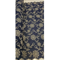 Layse Premium Bicolor Azul Marinho com Kaki I37