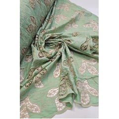 Layse Richelieu Bicolor African Verde e Kaki 