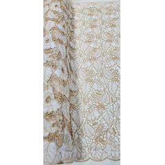 Layse Richelieu Bicolor Folhagens 02