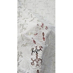 Layse Richelieu Branca LA540