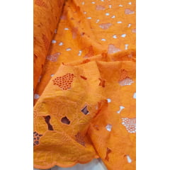Layse Richelieu Laranja Flores I16