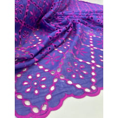 Layse Summer Neon 02 Roxo com Fúcsia