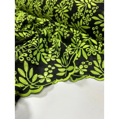 Layse Summer Neon Preto com Verde Limão