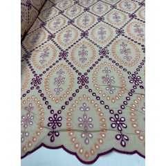 Layse Tânger Multicolor Fúcsia com Laranja