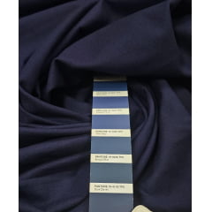 Linho com Viscose e Elastano Azul Marinho Noite