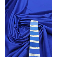 Linho com Viscose e Elastano Azul Royal 