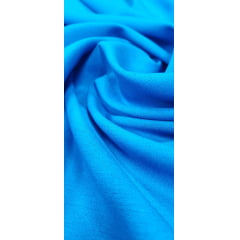 Linho com Viscose Trovata Azul Turquesa