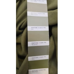 Linho com Viscose Verde Oliva