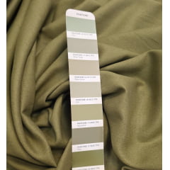 Linho com Viscose Verde Oliva
