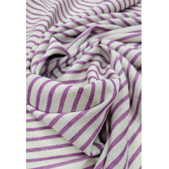 Linho Strips Fucsia e Rosê