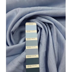Linho Puro Azul Celeste