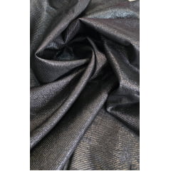 Lurex Brocado Laminado Sarjado Carnaval Preto Lurex Brocado Laminado Sarjado Carnaval Preto