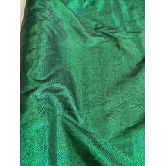 Lurex Brocado Laminado Sarjado Carnaval Verde