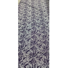 Lurex Roxo com Fio Metálico Prata