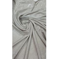 Malha Lurex Champagne Modelo 22064