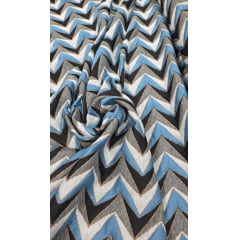 Malha Lurex Chevron Malha Lurex Chevron