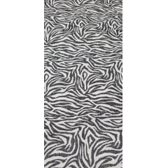 Malha Lurex Pesada Animal Print Zebra