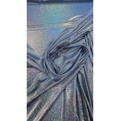 Malha Foil Dance Azul Royal