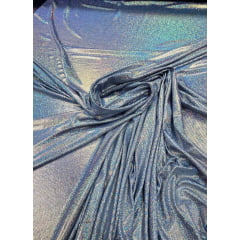 Malha Foil Dance Azul Royal