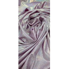 Malha Foil Dance Rosa Bebê