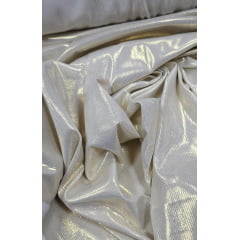 Malha Glow Branco com Dourado