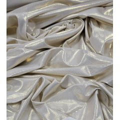 Malha Glow Branco com Dourado