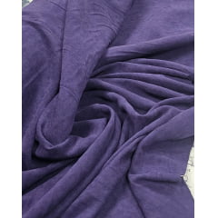 Suede Com Elastano Roxo