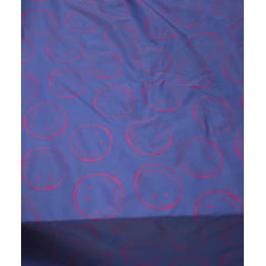 Microfibra Nylon Lucca Smille Fundo Azul Celeste