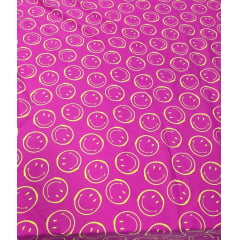 Microfibra Nylon Lucca Smille Fundo Pink
