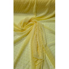 Mousseline Dots Amarelo