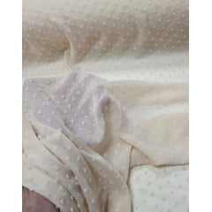 Mousseline Dots Areia