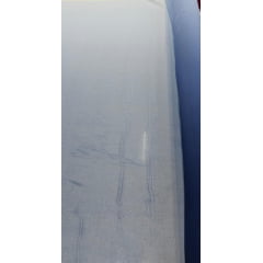 Mousseline Toque de Seda Degradê Azul Marinho com Azul Serenity